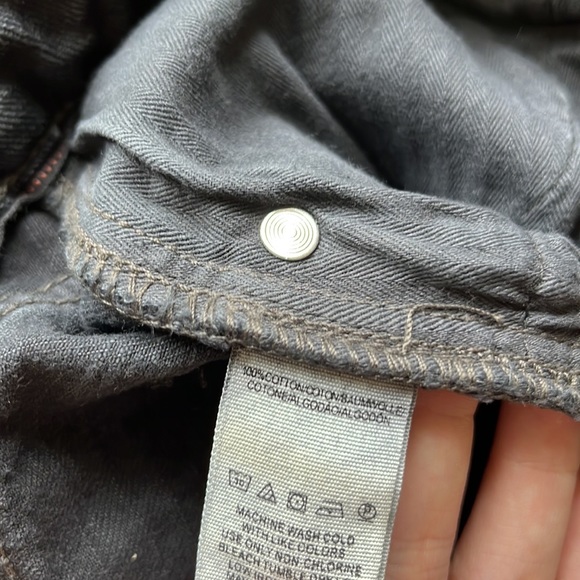 Free People Uptown Black Denim Shorts - Picture 8 of 12